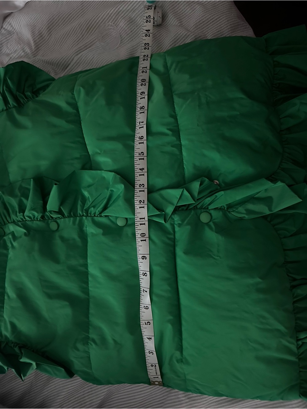 Green Puffer Jacket - Picture 6 of 7